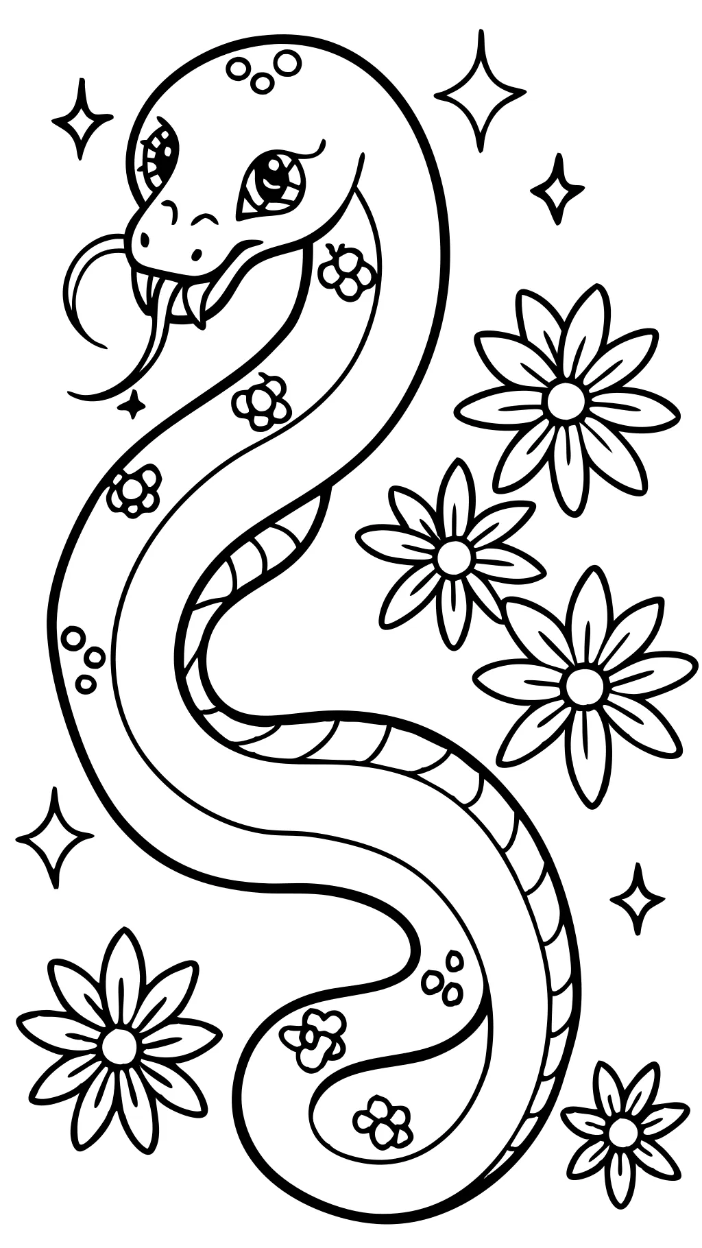 coloriages gratuits serpents